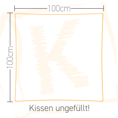 Kissen Premium 100 x 100 cm