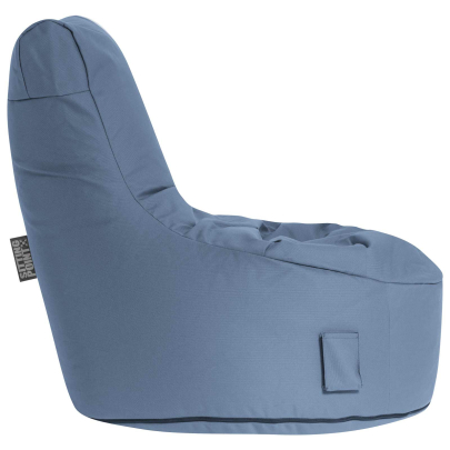 SITTING POINT Outdoor Sitzsack OUTSIDE SWING ca. 90x65x90cm 010 blau