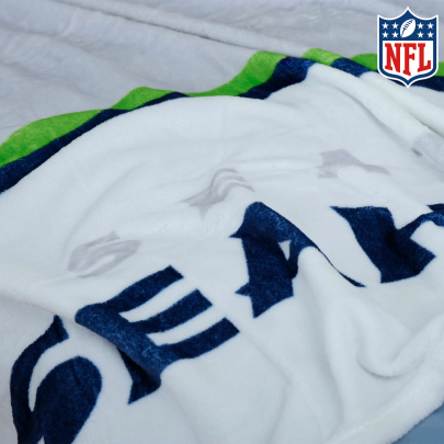 NFL Wellsoft Flauschdecke ca. 155x200cm Seahawks