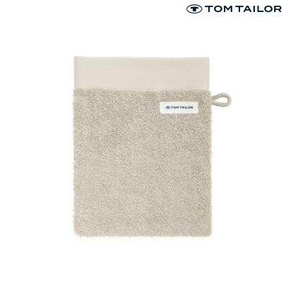 TOM TAILOR Waschhandschuh MIG 16 x 21 cm Sunny Sand