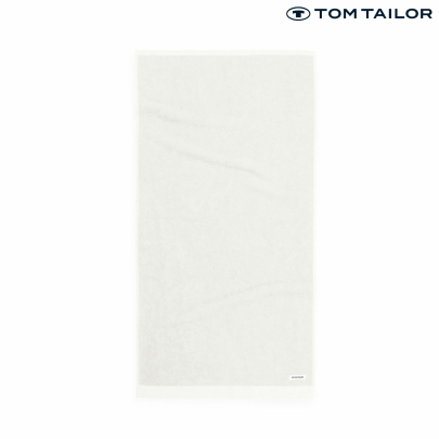 TOM TAILOR Handtuch MIG 2er Set 50 x 100 cm Crisp White