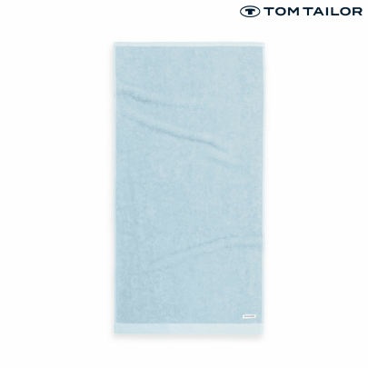 TOM TAILOR Handtuch MIG 2er Set 50 x 100 cm Sky Blue