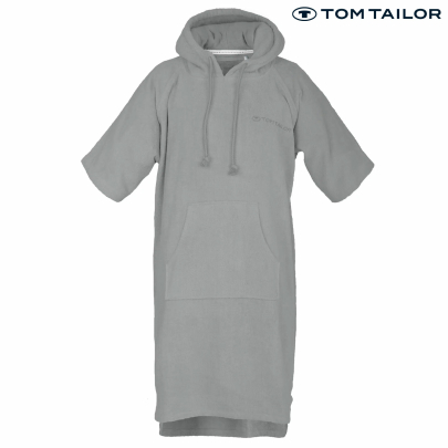 TOM TAILOR Surf Poncho MIG Moody Grey L/XL