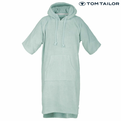 TOM TAILOR Surf Poncho MIG Fresh Sage S/M